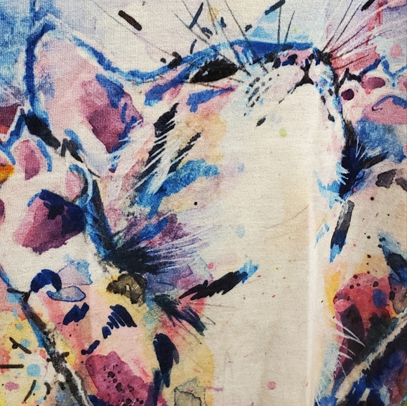 Rare HEROTIME X Lora Zombie "Catzilla" T-Shirt in Small - Picture 6 of 7